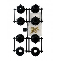 Set Hex adaptor pentru roti Louise 12mm 14mm 17mm