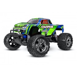 Traxxas Stampede HD Clipless 2WD XL5 OffRoad Monster USB-C 36254-8-GRN
